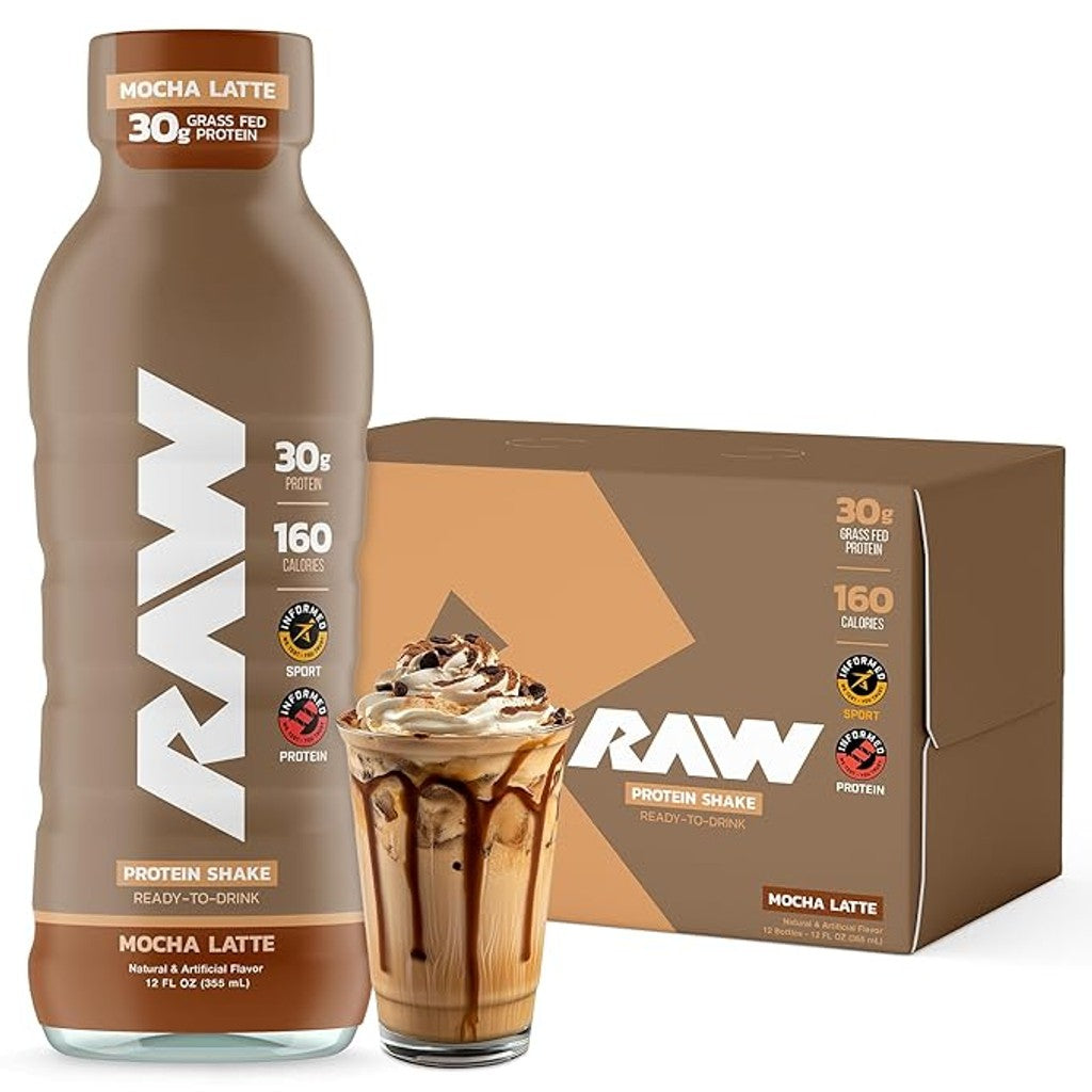 RAW Protein Isolate RTD - Mocha Latte