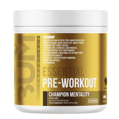 Raw BUM Essential Pre-Workout - Champion Mentality