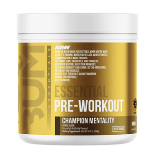 Raw BUM Essential Pre-Workout - Champion Mentality