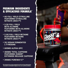 GHOST – LEGEND ALL OUT (Pre-Workout Máxima Potencia)