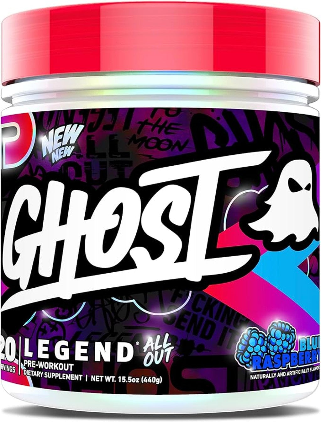 GHOST – LEGEND ALL OUT (Pre-Workout Máxima Potencia)