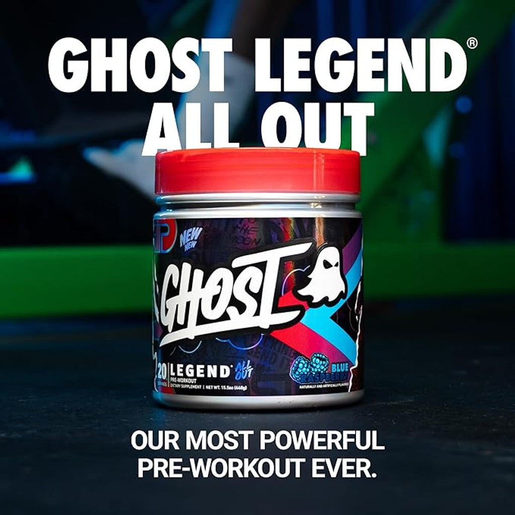 GHOST – LEGEND ALL OUT (Pre-Workout Máxima Potencia)