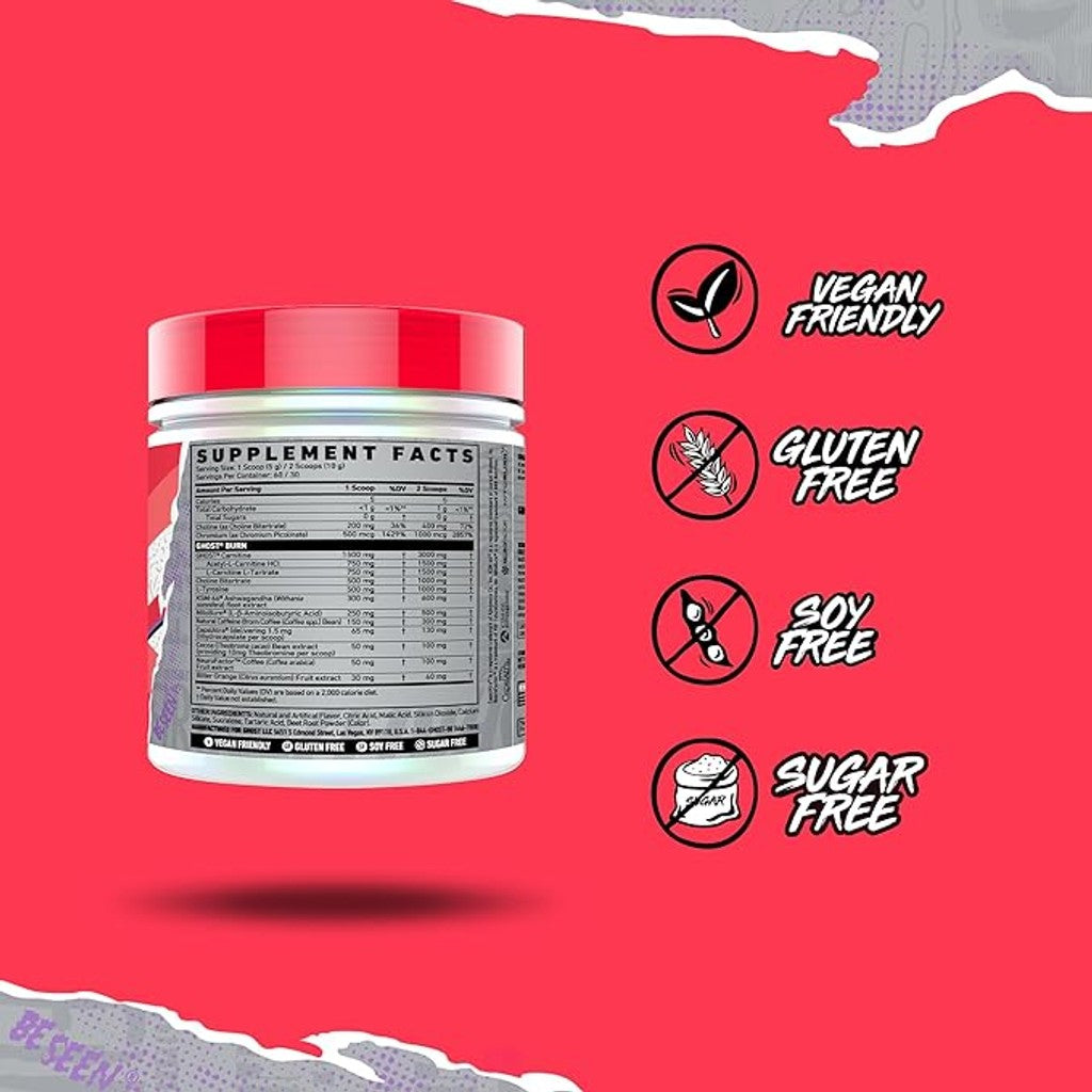 GHOST – BURN (Fat Burner / Termogénico Premium)