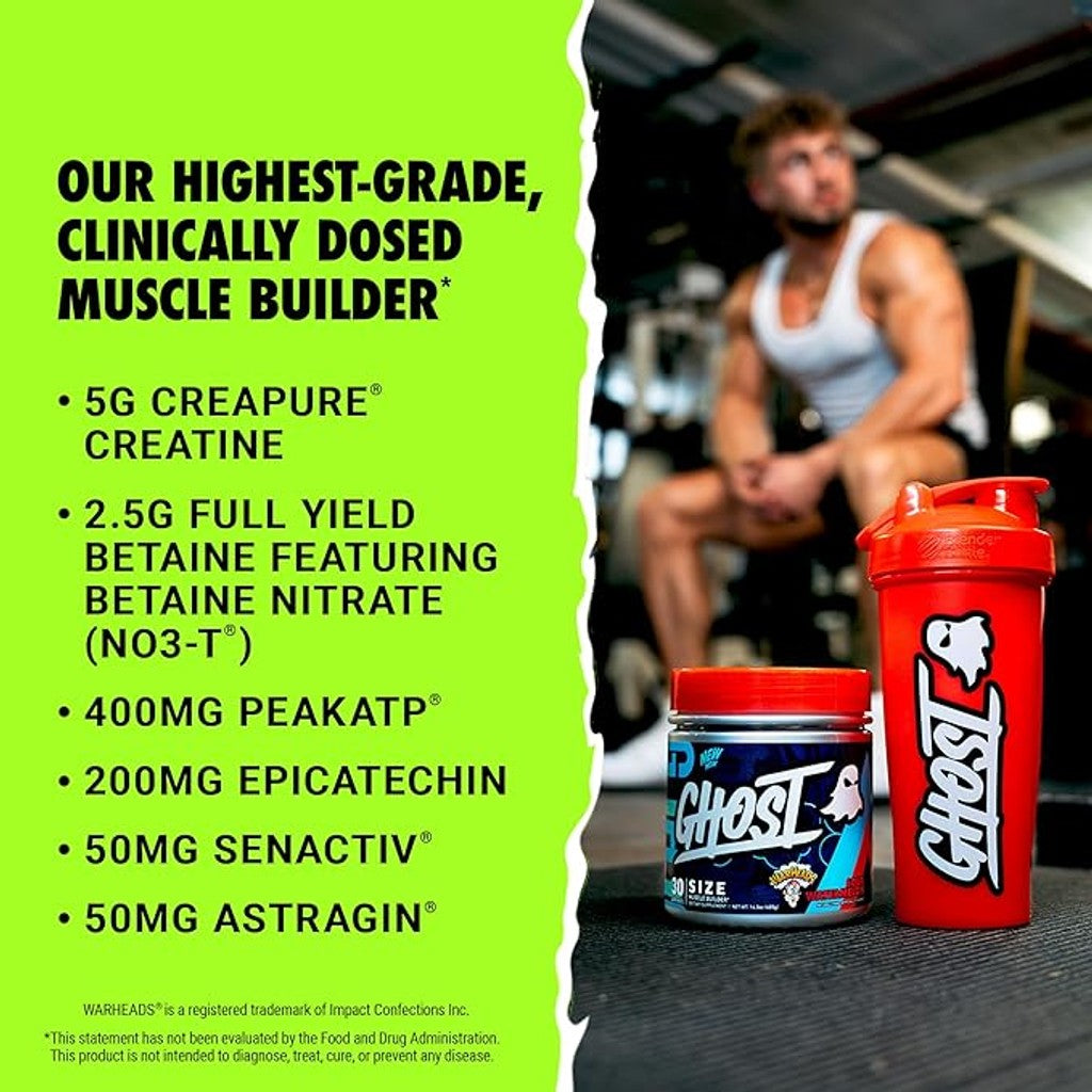 GHOST – SIZE (Muscle Builder con Creapure®)