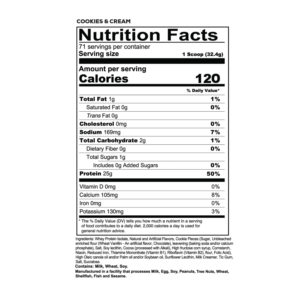 REDCON1 – ISOTOPE (100% Whey Isolate)