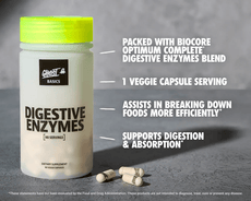 GHOST – Digestive Enzymes – Cápsulas veganas