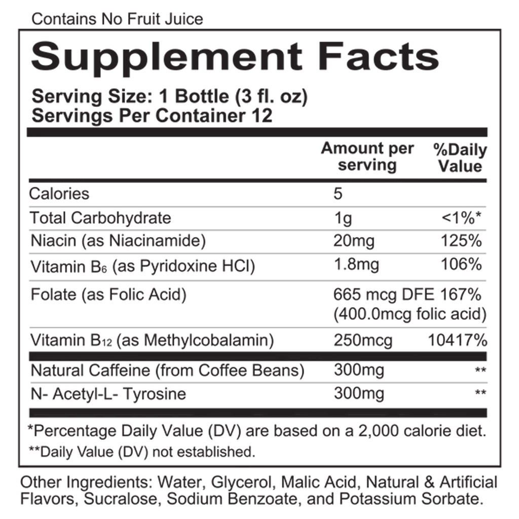 Redcon1 – Total War Energy Shot - 6 Pack