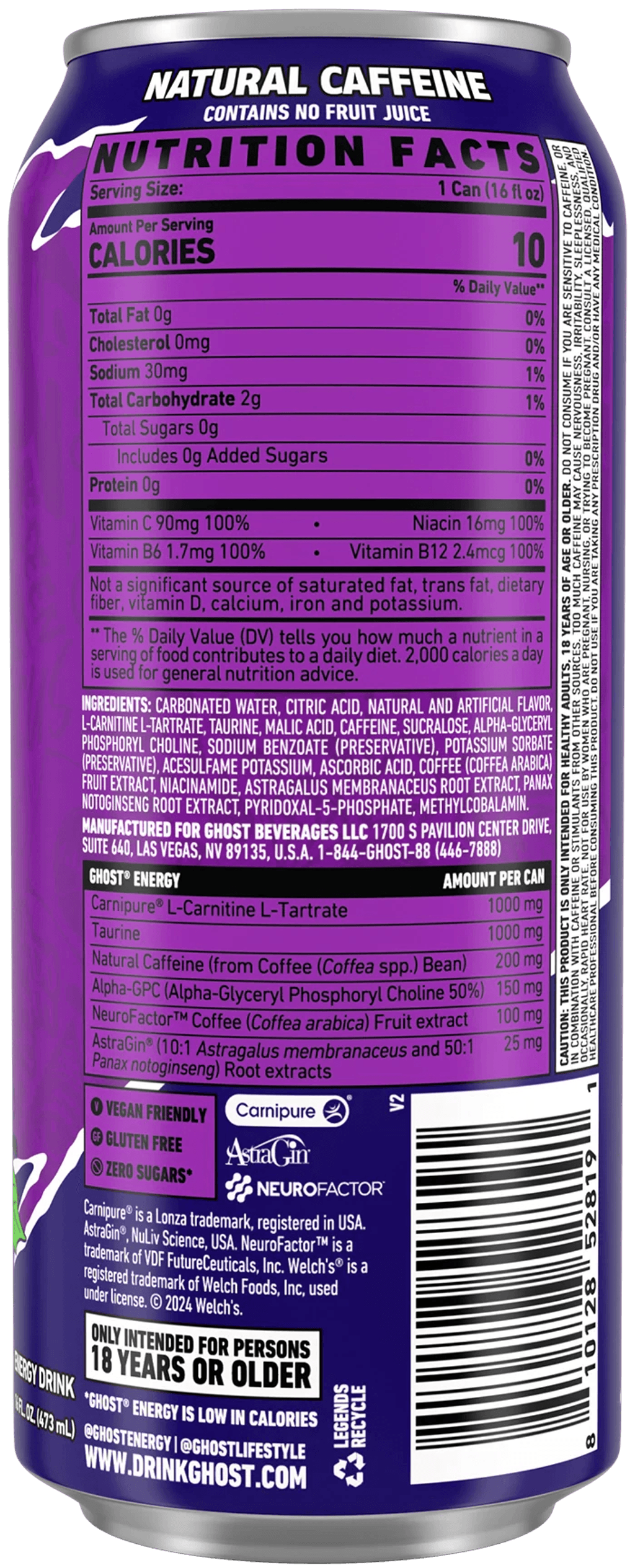 GHOST – Energy Drink - 6 Pack