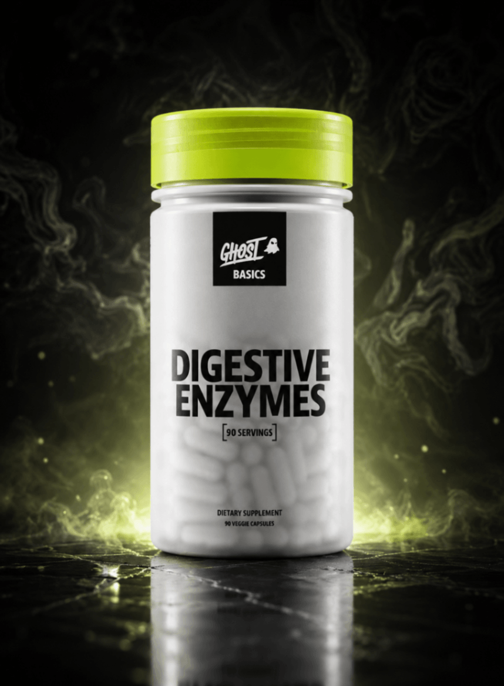 GHOST – Digestive Enzymes – Cápsulas veganas