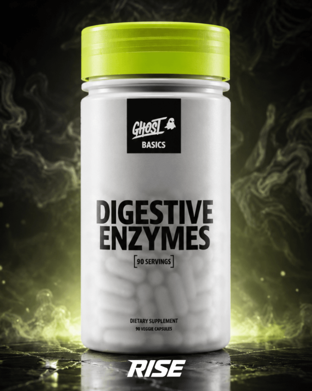 GHOST – Digestive Enzymes – Cápsulas veganas