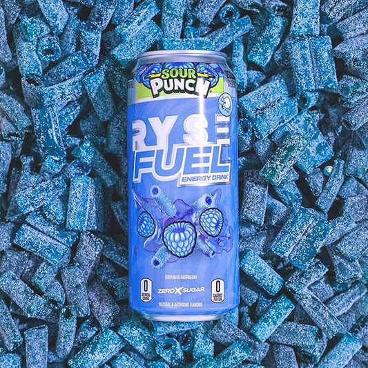 Ryse FUEL Energy Drink - Sour Punch Blue Raspberry