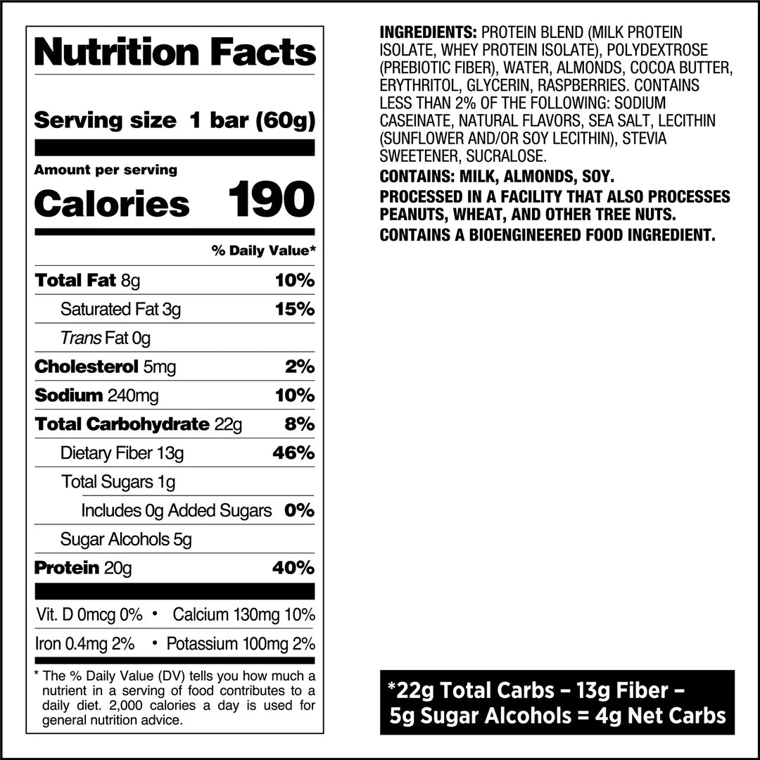 Quest Protein Bars - White Chocolate Raspberry