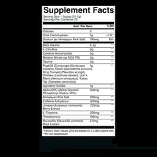 Raw BUM Thuper Thavage Pre-Workout - Christopher's Secret Stuff - EDICIÓN LIMITADA