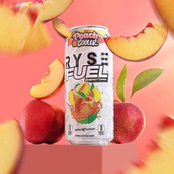 Ryse FUEL Energy Drink - Peach Cooler