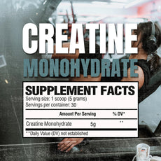 Raw Creatine Monohydrate - Unflavored