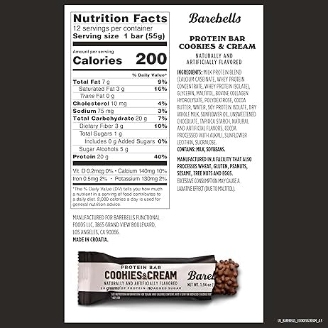 Barebells Protein Bar - Cookies & cream