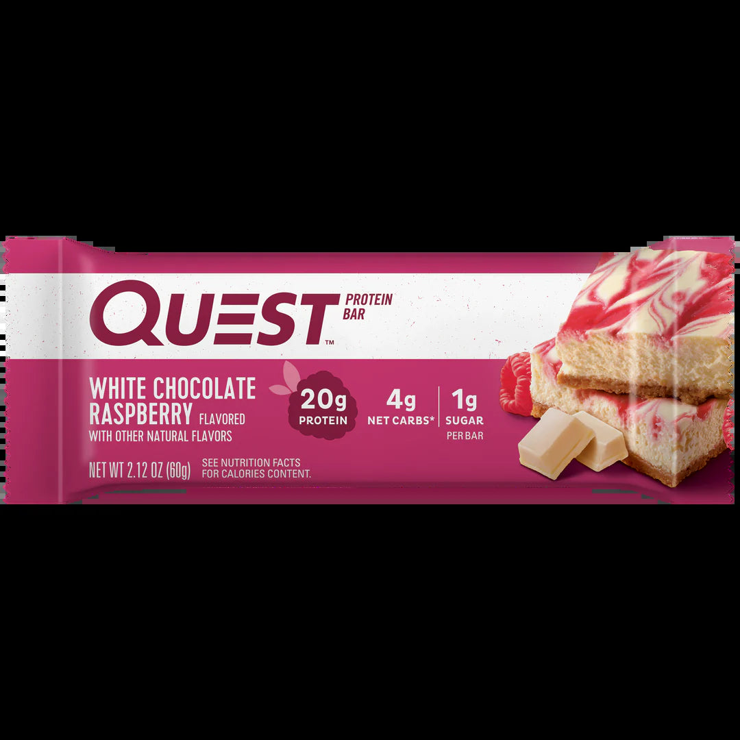 Quest Protein Bars - White Chocolate Raspberry