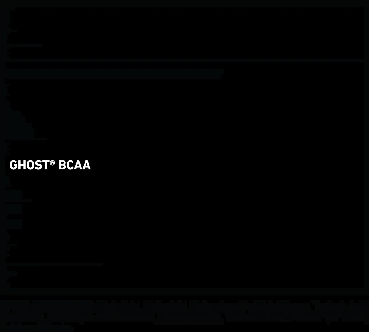 Ghost BCAA - Lemon Crush