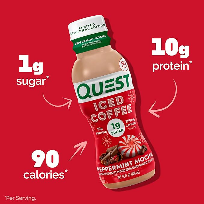 Quest Nutrition Iced Coffee - Peppermint Mocha