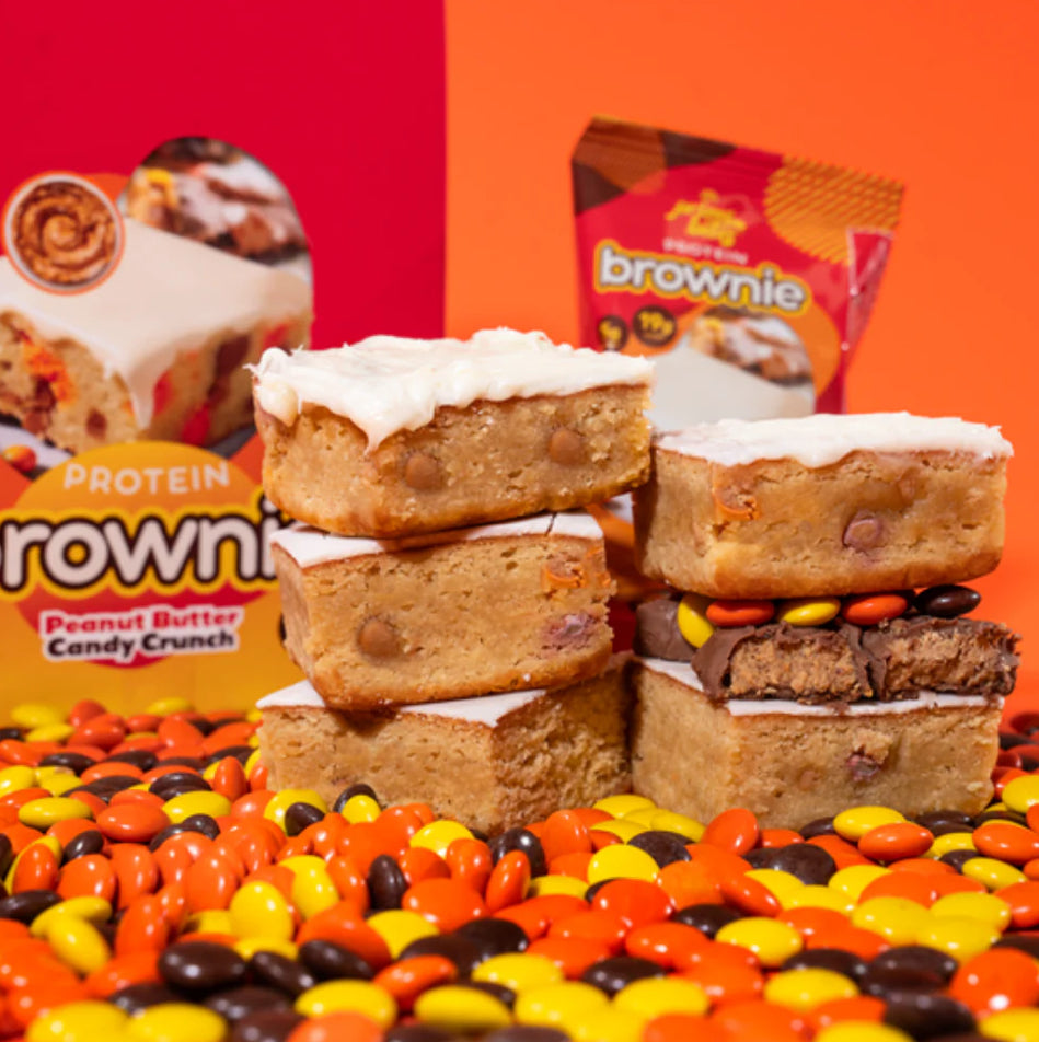 Prime Bites Protein Brownie - Peanut Butter Candy Crunch