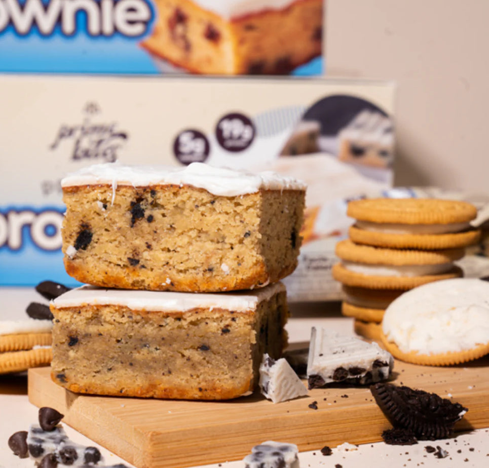 Prime Bites Protein Brownie - Cookies & Cream Blondie