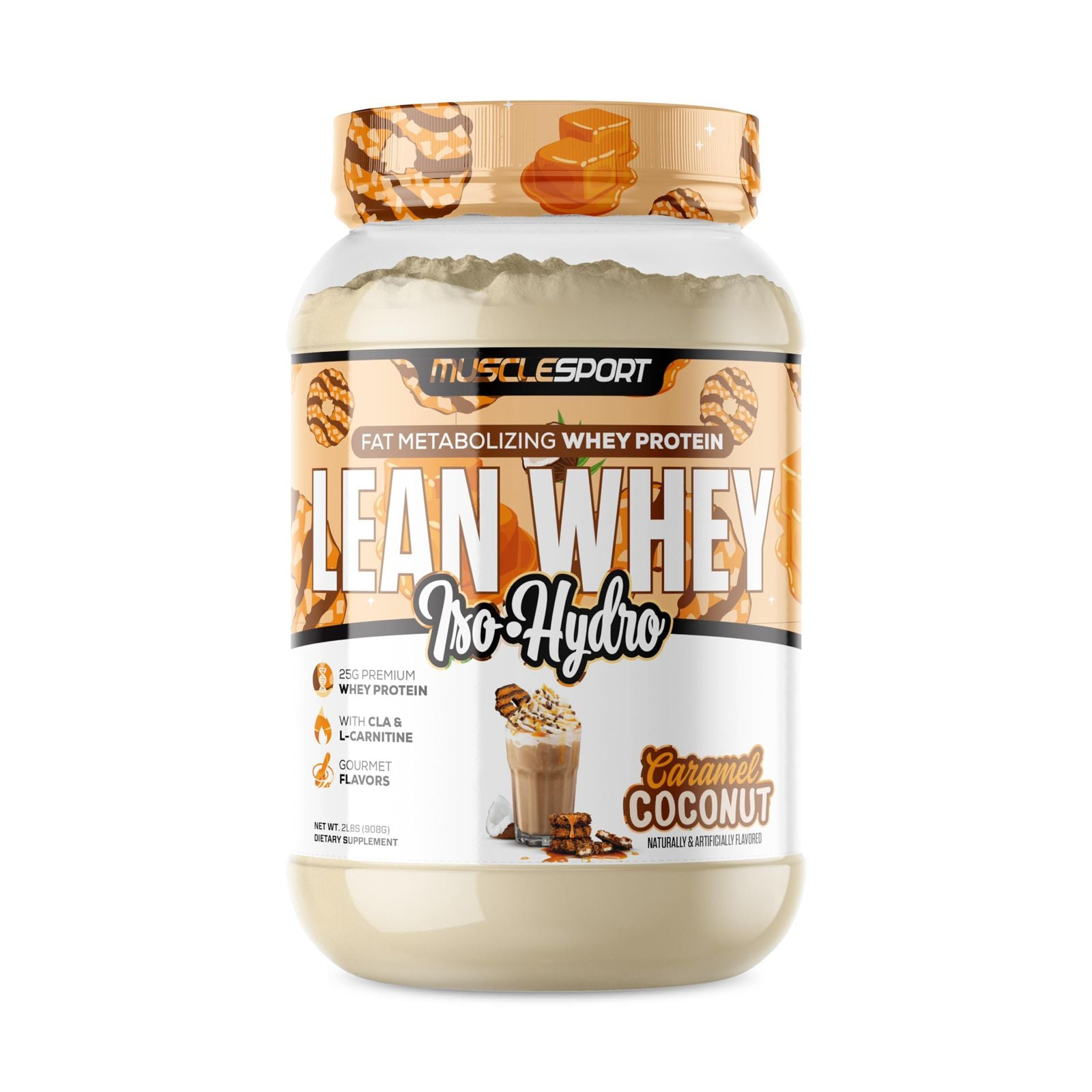 Lean Whey Iso Hydro Protein - Caramel Coconut