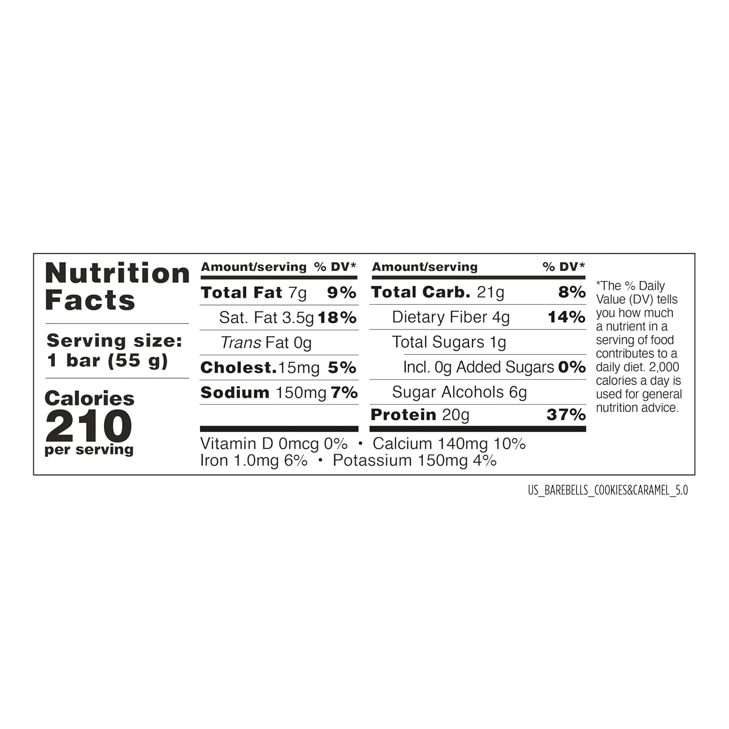 Barebells Protein Bar - Cookies & caramel