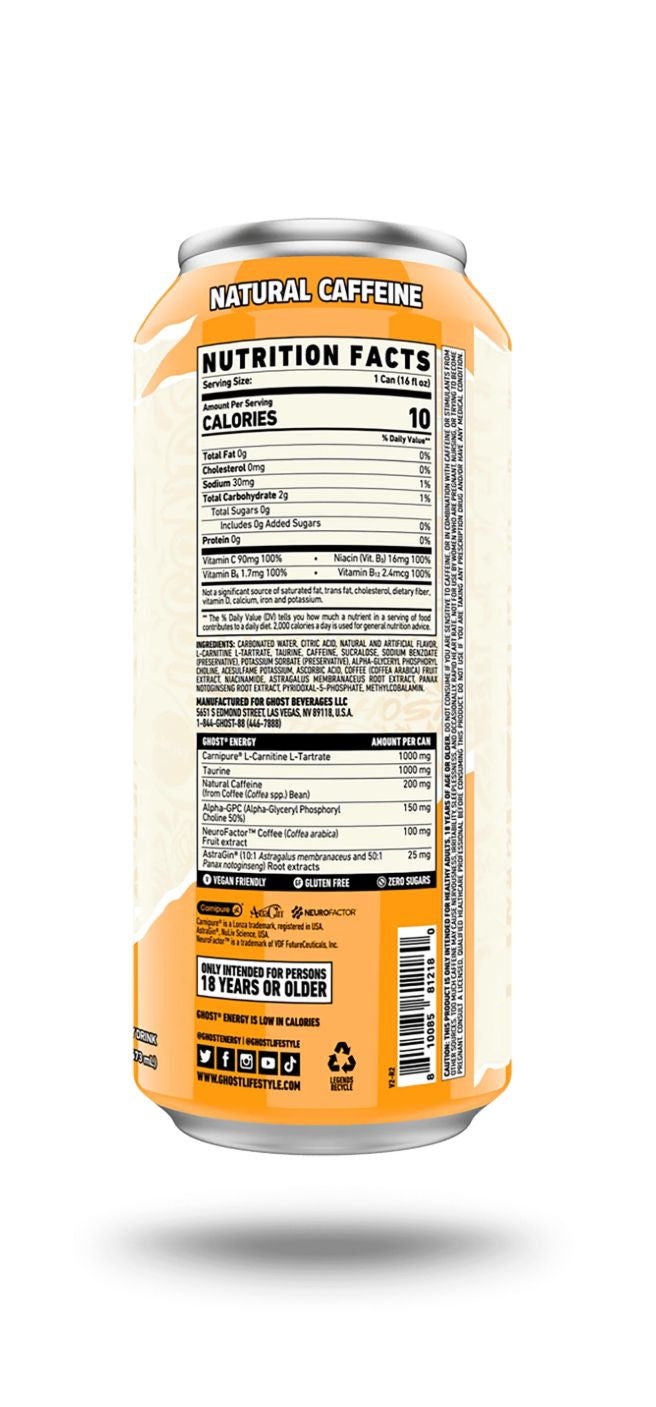 Ghost Energy Drink - Orange Cream