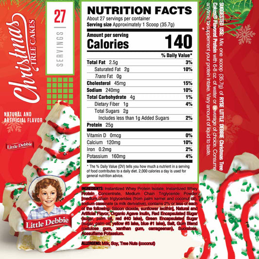 Ryse Loaded Protein -  Little Debbie Christmas Tree Cakes