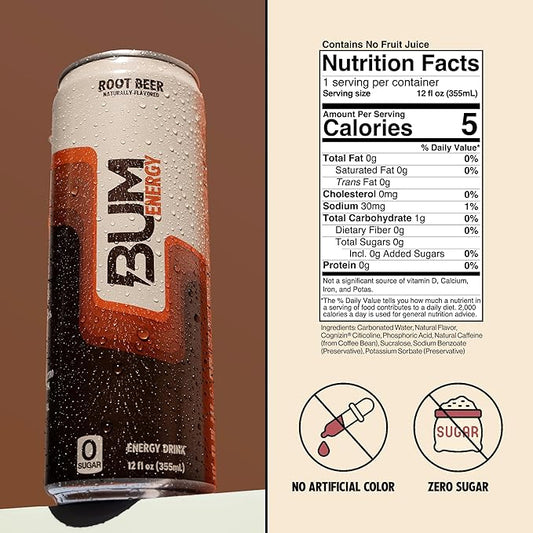Bum Energy - Root Beer