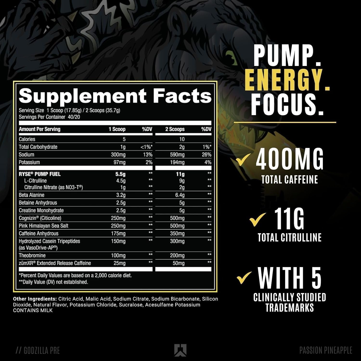 Ryse Godzilla - Passion Pineapple