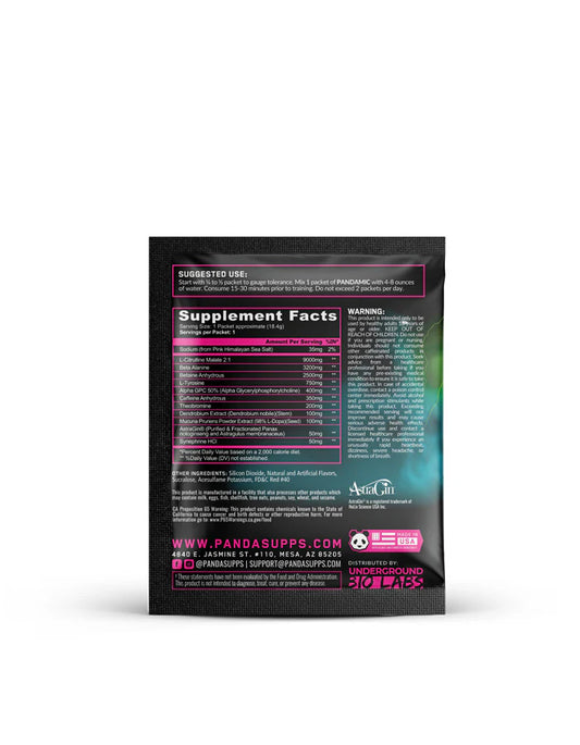 PANDAMIC Pre Workout | Muestra | Unicorn Blood