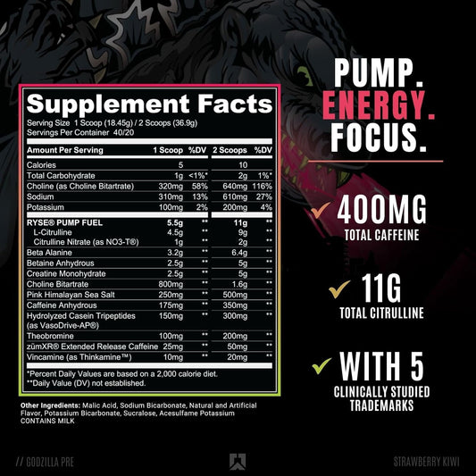 Ryse Godzilla - Strawberry kiwi
