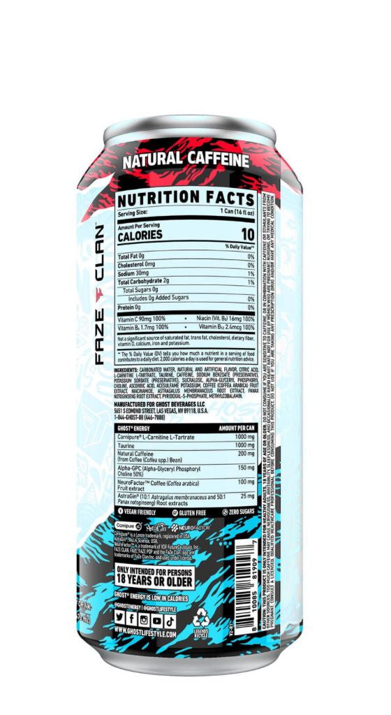 Ghost Energy Drink - Merica Pop