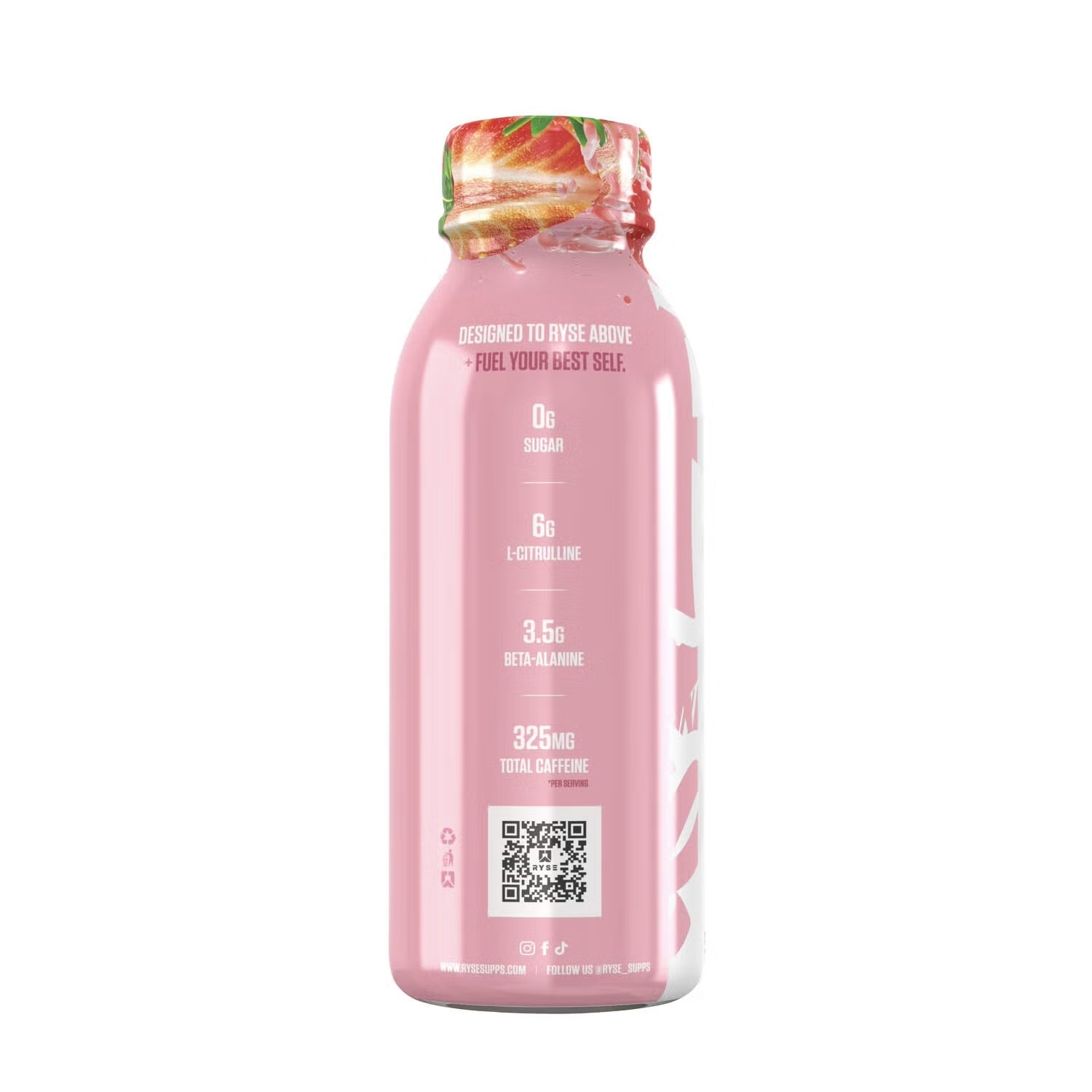 Ryse Loaded RTD Pre Workout - Pink Splash