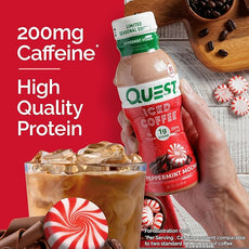 Quest Nutrition Iced Coffee - Peppermint Mocha