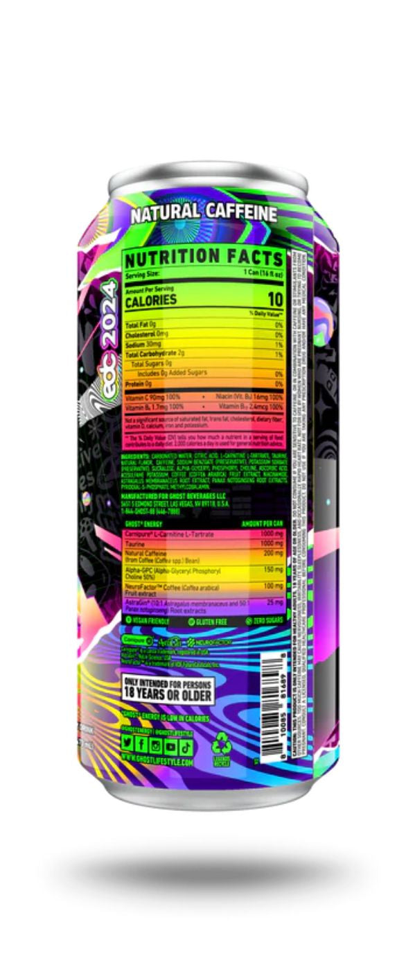 Ghost Energy Drink - Electric Limeade