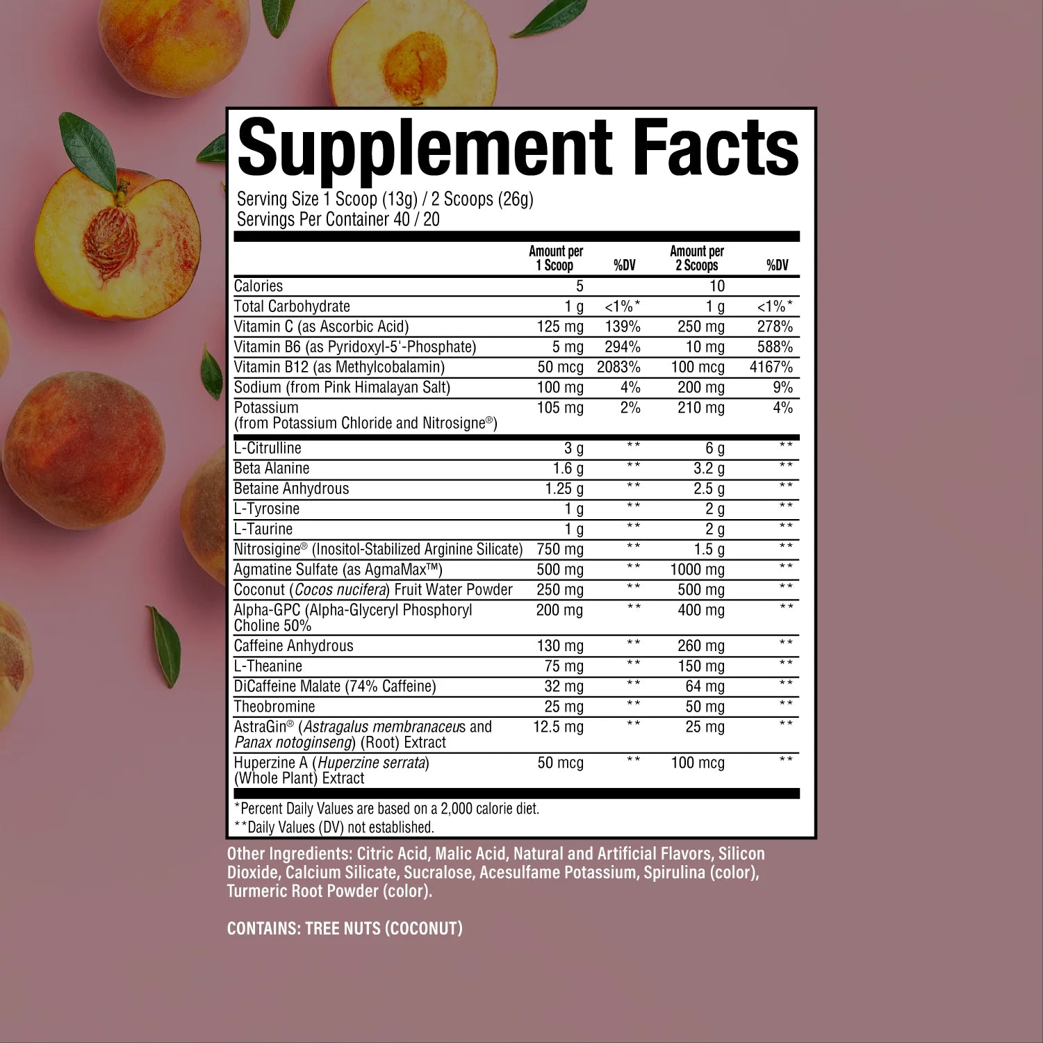 Raw BUM Thavage Pre-workout - Peach Bum