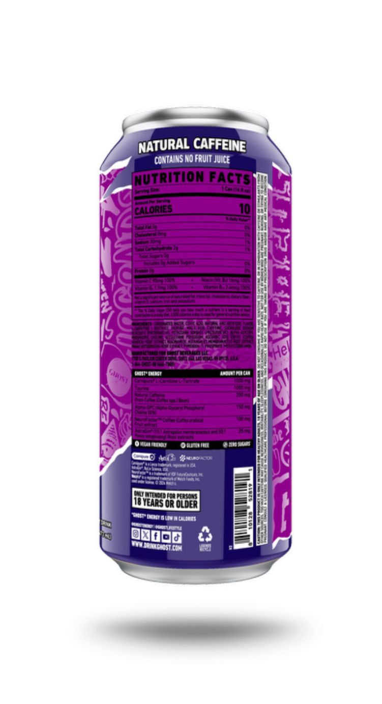 Ghost Energy Drink - Welch's