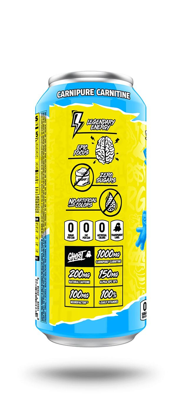 Ghost Energy Drink - Sour Patch Blue Raspberry