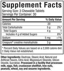 MuscleTech Creatine Chews - Citrus Burst