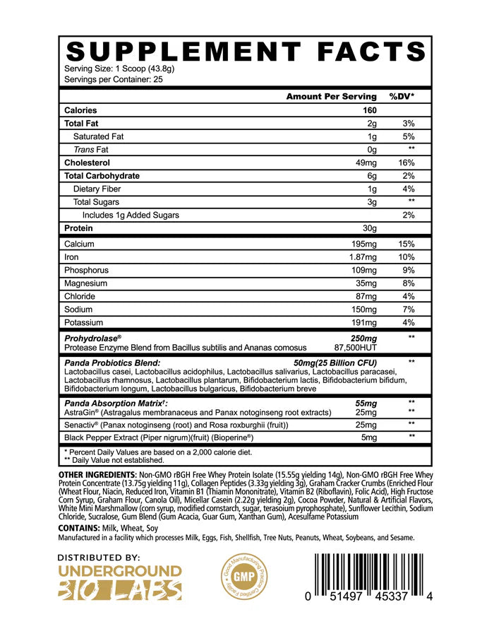Panda FUEL Premium Protein - Campfire S'mores
