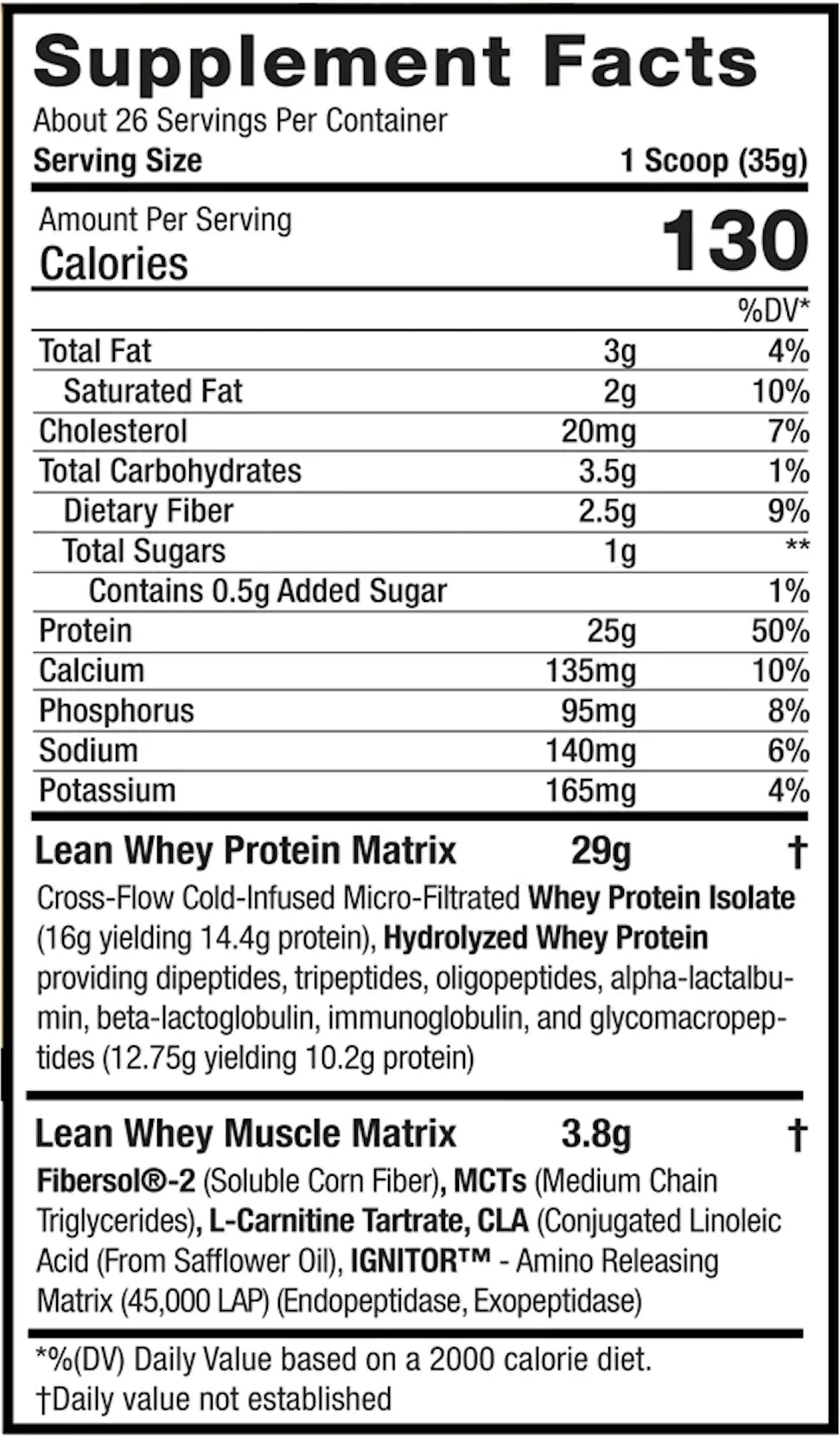 Lean Whey Iso Hydro Protein - Monster Cookie