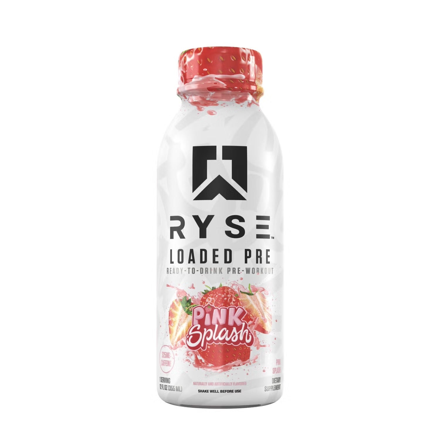 Ryse Loaded RTD Pre Workout - Pink Splash