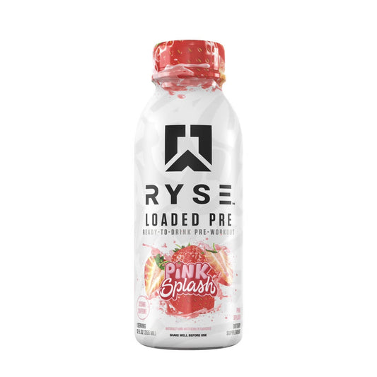 Ryse Loaded RTD Pre Workout - Pink Splash