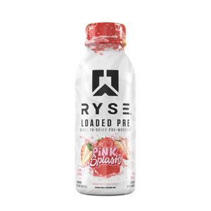 Ryse Loaded RTD Pre Workout - Pink Splash