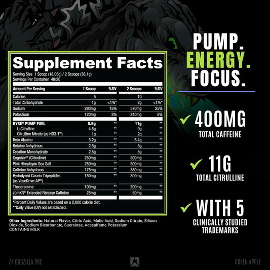 Ryse Godzilla - Green Apple