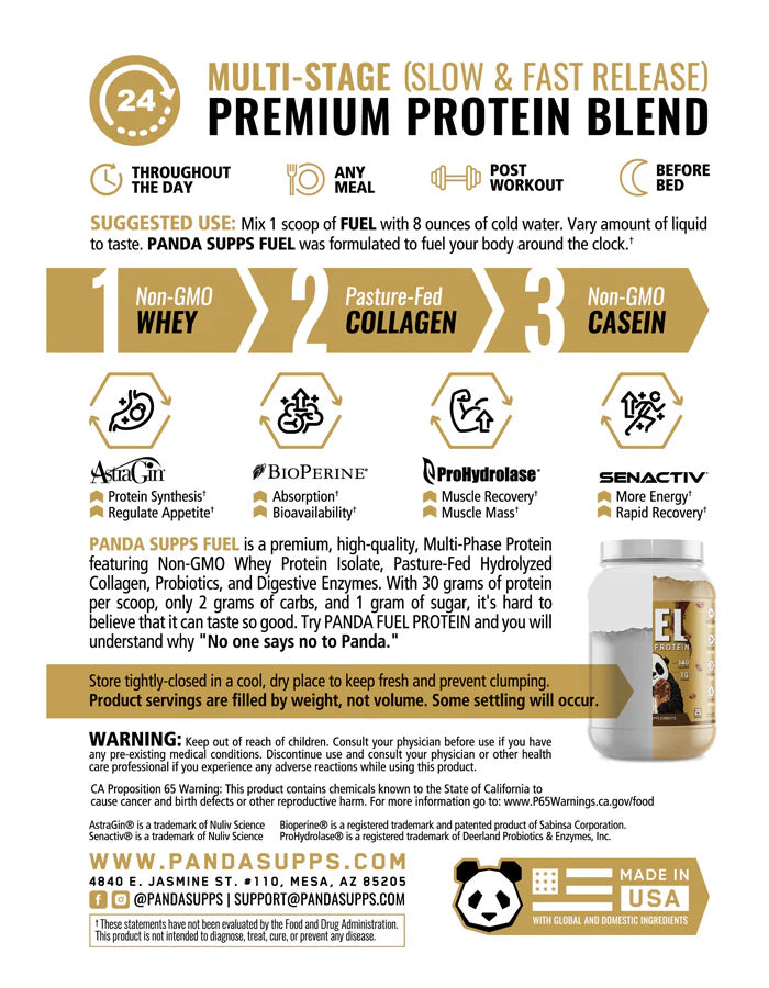 Panda FUEL Premium Protein - Chocolate Ice Cream
