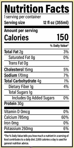 RAW Protein Isolate RTD - Vanilla Milkshake