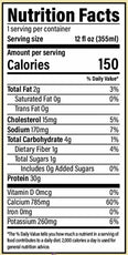 RAW Protein Isolate RTD - Vanilla Milkshake